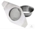 Kitchen Craft Stainless Steel Double Handled Tea Strainer- boxed
