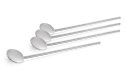 Stainless Steel Zack Vitis Straw Spoon Set/4