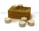 Heaven Scent Natural Organic Jumbo Tea Light Candles - 24 (Long Life 7 hours)