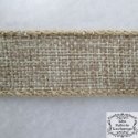 Jute Ribbon Toffee 7/8 Inch by 10 Yard Roll Sold By The Yard