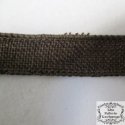 Jute Ribbon Brown 7/8 Inch by 10 Yard Roll Sold By The Yard